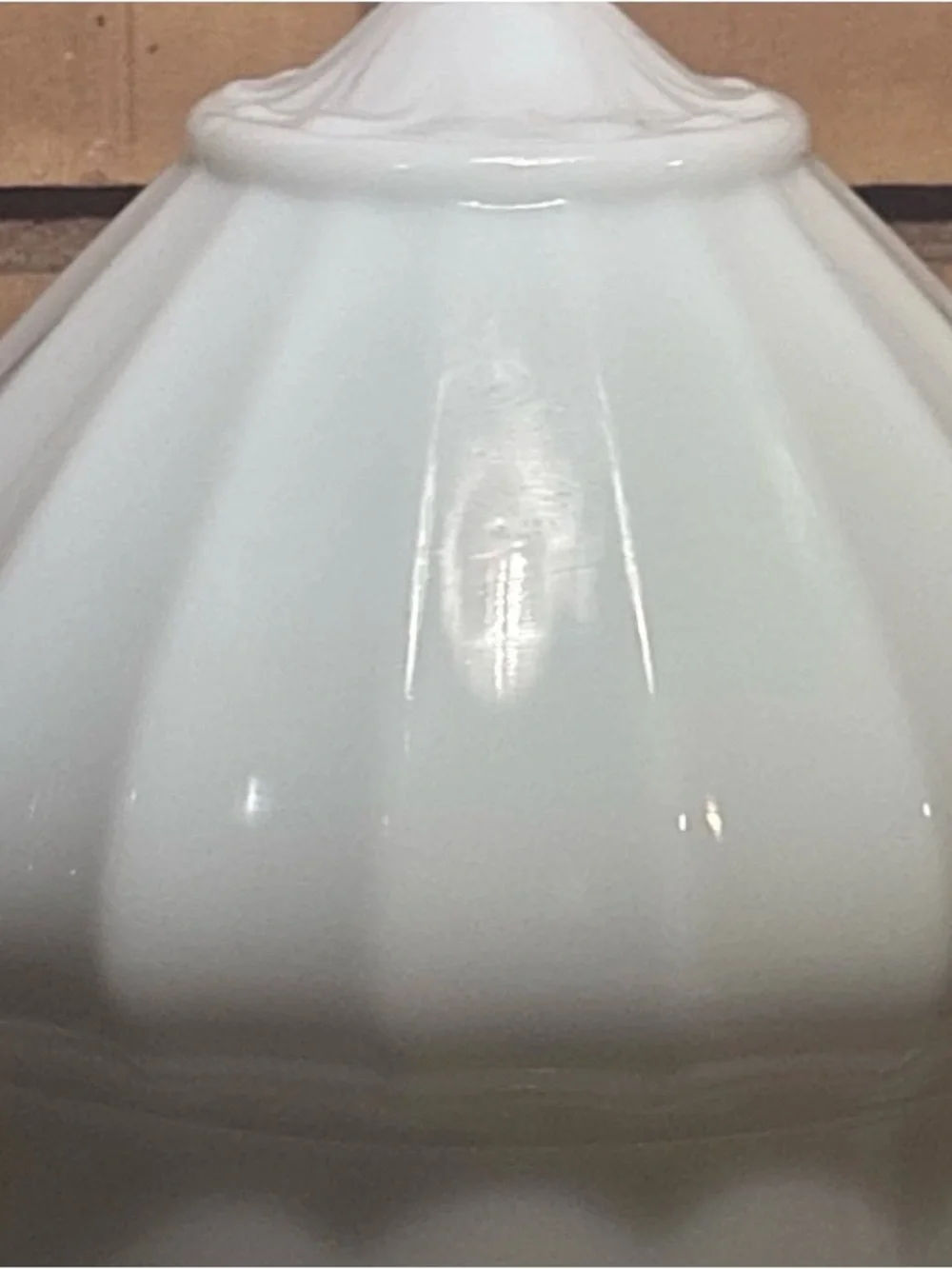 Fluted Doric Acorn Shade - Rejuvenation 4” Fitter